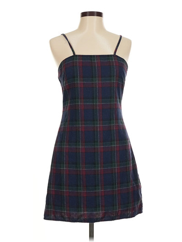 Romwe Women Blue Casual Dress 6