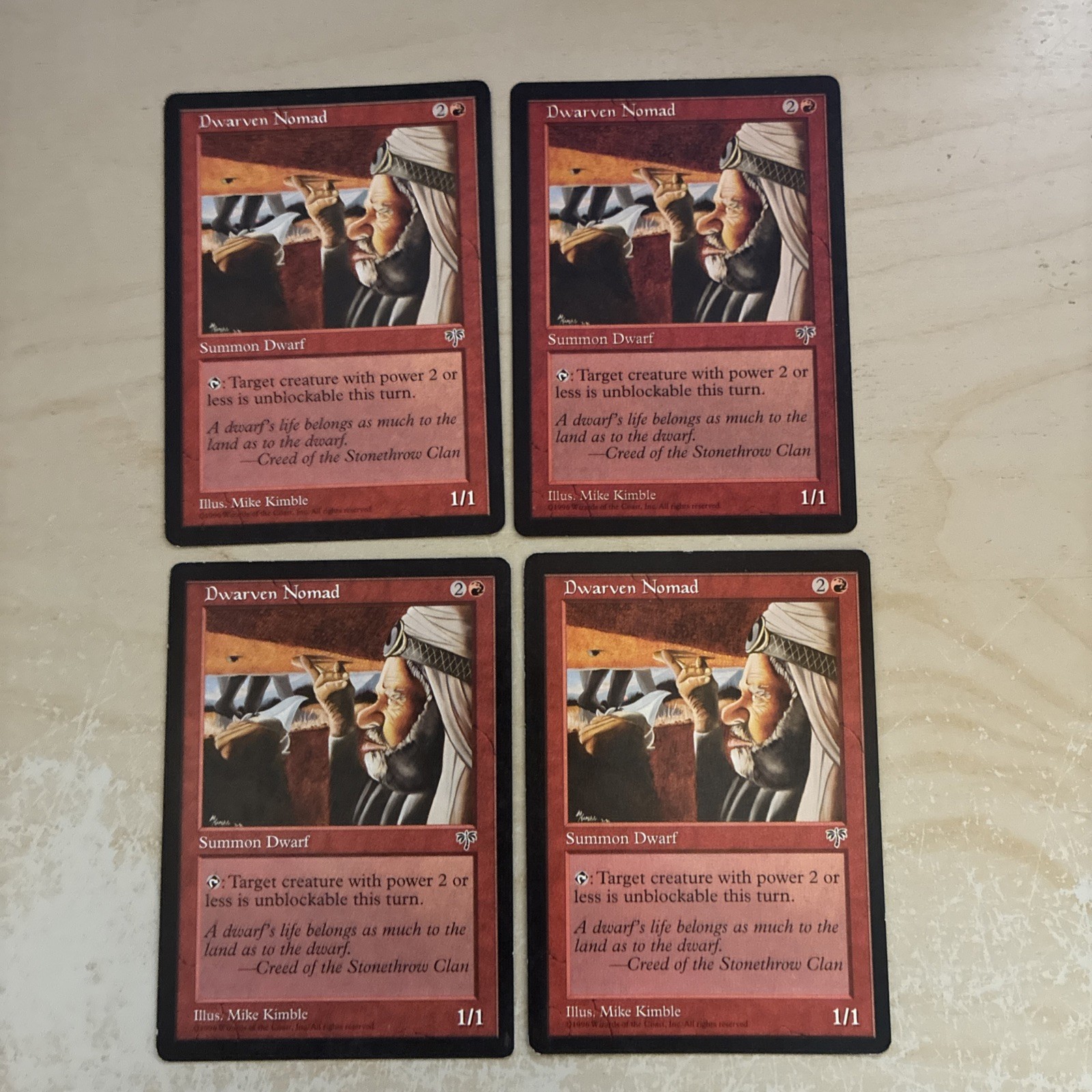 Dwarven Nomad Mirage Regular X4