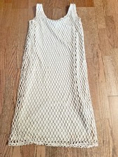 CUTE ZARA SLEEVELESS DRESS 4125 / 313 BEIGE M