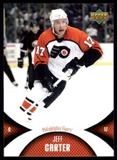 Jeff Carter 2006-07 Upper Deck Mini Jersey #76 Flyers NHL READ FREE SHIPPING