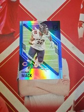 2021 Panini Donruss Elite Football Status Blue Khalil Mack /52
