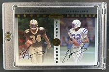 1999 Playoff Contenders SSD Ricky Williams Edgerrin James Round Numbers Auto RN2