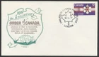 1977 #736 Order of Canada FDC Artopages Cachet London Philatelic Counter
