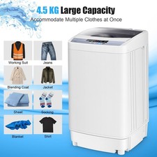 Compact Laundry Washer/Spinner with LED Display