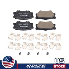 Quiet Ceramic Rear Brake Pads for Lexus ES350 ES300h 2007-2018 All Models