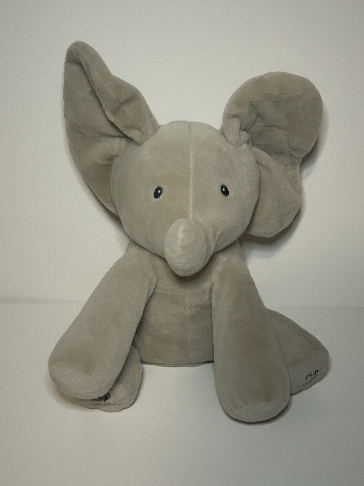GUND Baby Animated Flappy The Elephant Plush Toy Sings & Pla