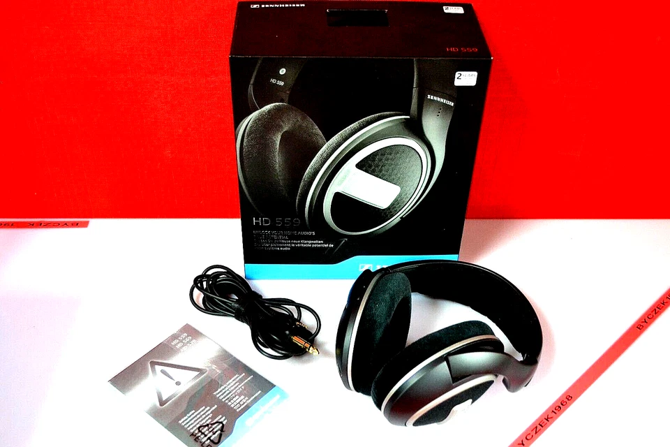 Sennheiser HD- 559 Stereo Bügelkopfhörer -OVP -  TOP   Zustand  ., Foto 1 von 5