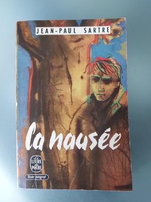 Buch Jean-Paul Sartre - La nausée TB Original Französisch 1966 (Der Ekel)