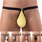 Men G Strings Underwear Breathable Pouch Thong Low Waist Comfortable Fit
