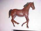 1960's MARX BEST OF THE Johnny WEST BROWN COMANCHE HORSE (poseable)