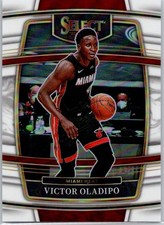 2021-22 Panini Select White #66 Victor Oladipo #/149 Miami Heat