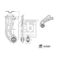 Febi Bilstein Querlenker hinten rechts 48760F4010 4876047010 | 197950
