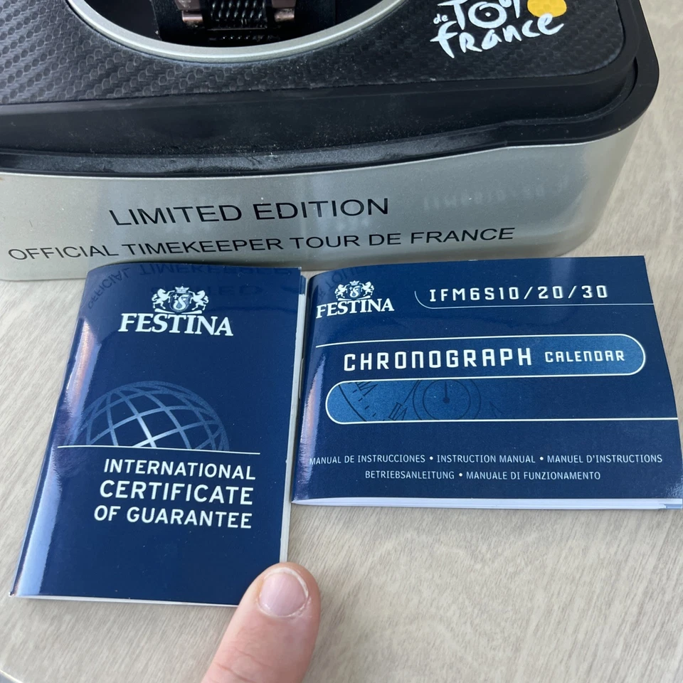 Festina F16776 Limited Edition le Tour de France Chronograph With Box And Papers - Image 4 of 4