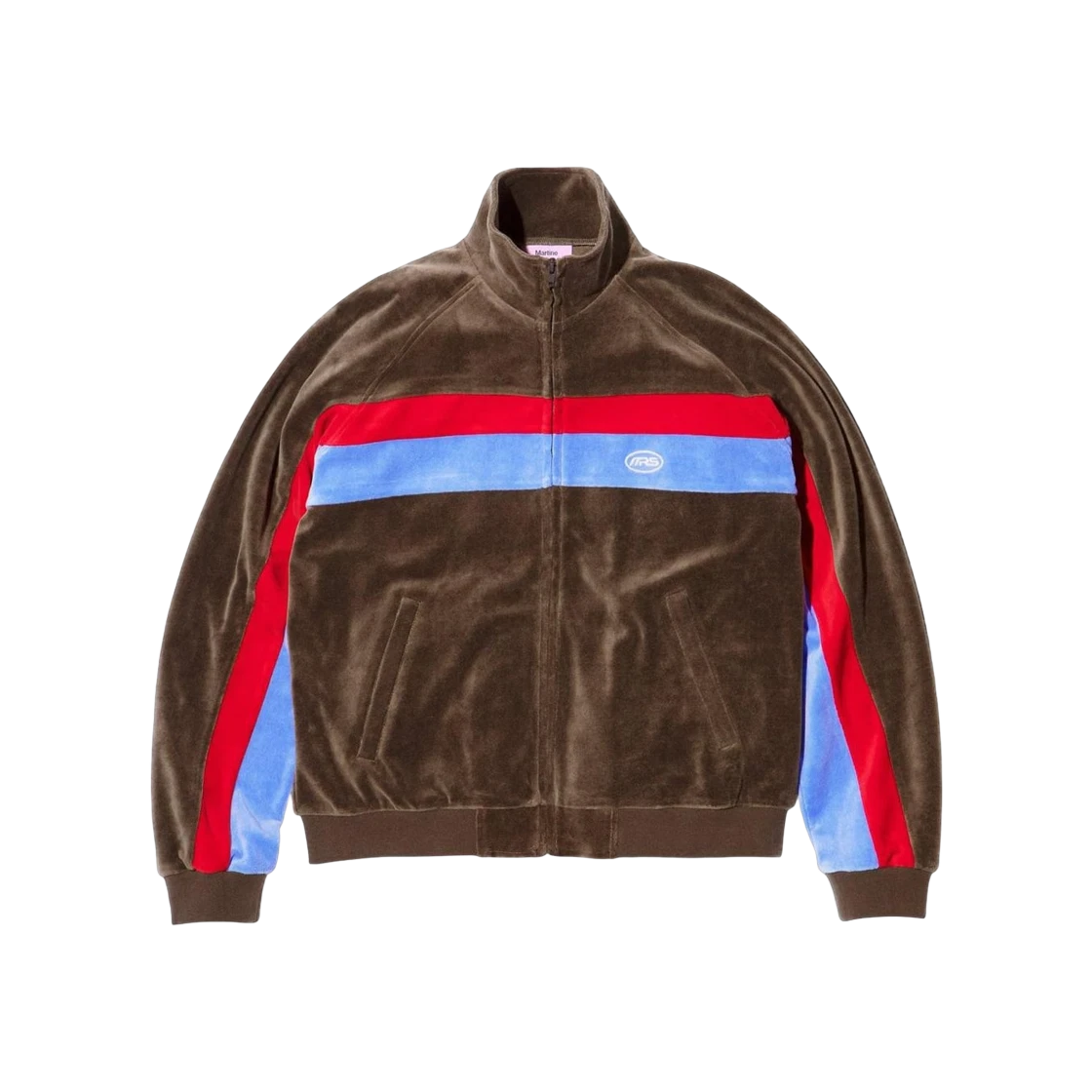 Veste de survêtement Supreme x Martine en velours rose marron   24FW