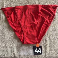 Pink By Victoria s Secret Large Red Holiday, Cotton String, Bikini Panties