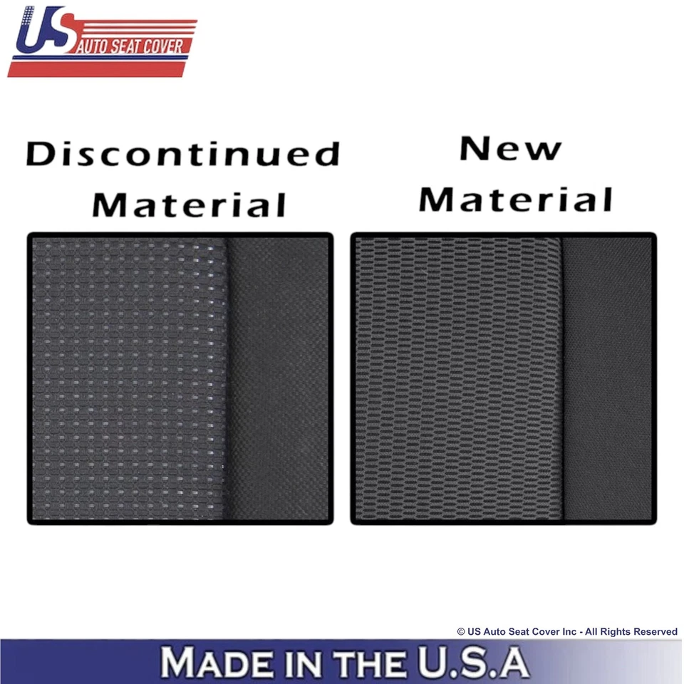 Fundas de asiento de repuesto negras para Toyota FJ Cruiser 2007-2011 de tela del lado del conductor Foto 2 de 4