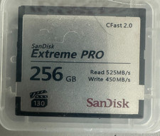 SanDisk Extreme PRO 256GB CFast 2.0