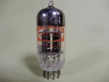 Raytheon Black Plate Windmill Getter JAN CRP 5751 Vacuum Tube Tested 100/116% Gm