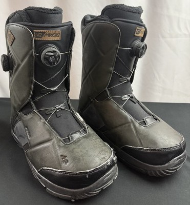 K2 Maysis Snowboard Boots Mens 11.5 BOA Black All Mountain Flex Rating 7/10