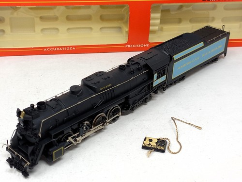 RR Rivarossi H0 1280 / Locomotiva a Vapore 2-8-4 Berkshire 759 American Railroad - Picture 3 of 23