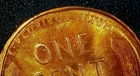 1957-D BU **Error** *Broadstrike* Red Lincoln Wheat Cent ~ Free Shipping!