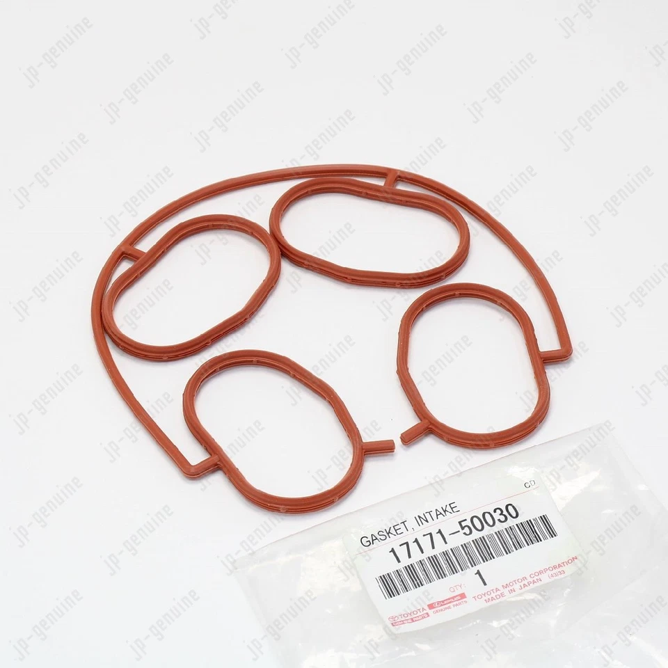 Junta de colector de admisión inferior genuina OEM Toyota Sequoia Land Cruiser 17171-50030 Foto 3 de 4