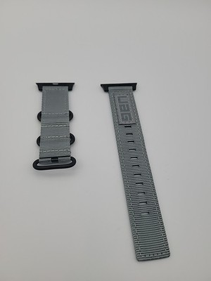 UAG Civilian Strap For Apple Watch 44mm/42mm (Black/Orange)  