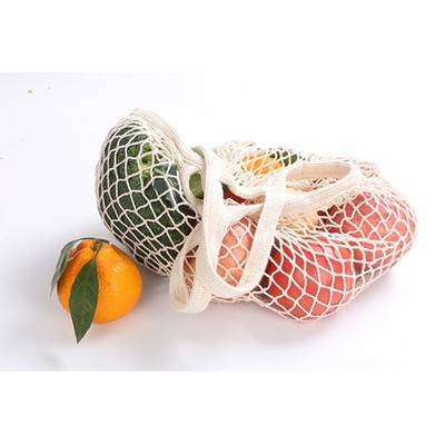 Breathable Produce Keeper Cotton Mesh Shopping Bag Multipurpose For Market Trip