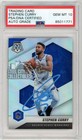 Stephen Curry 2020-21 Panini Mosaic Silver Autograph Card #175 PSA/DNA 10 (Blue)