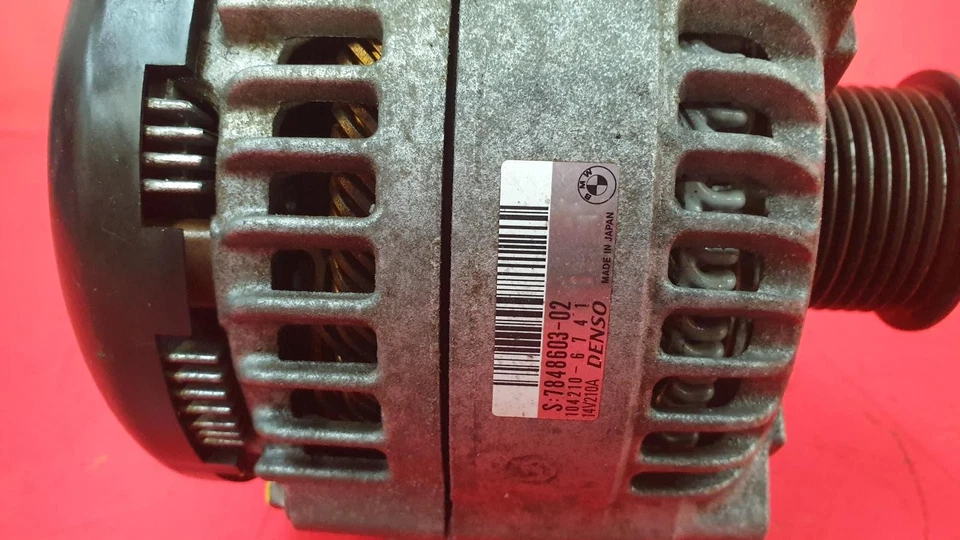 BMW 3 SERIES ALTERNATOR 2017 3.0L PETROL S55B30T0 (S55B30A) 7848603 - Image 2 of 4