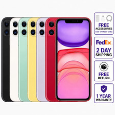 Apple iPhone 11 - Tracfone, Consumer Cellular, Dish Network, Boost Mobile - A+