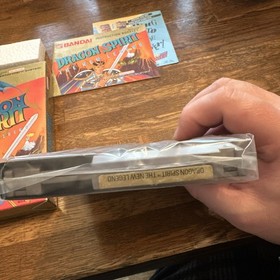 Dragon Spirit: The New Legend NES 1990 Tested CIB Manual MINT