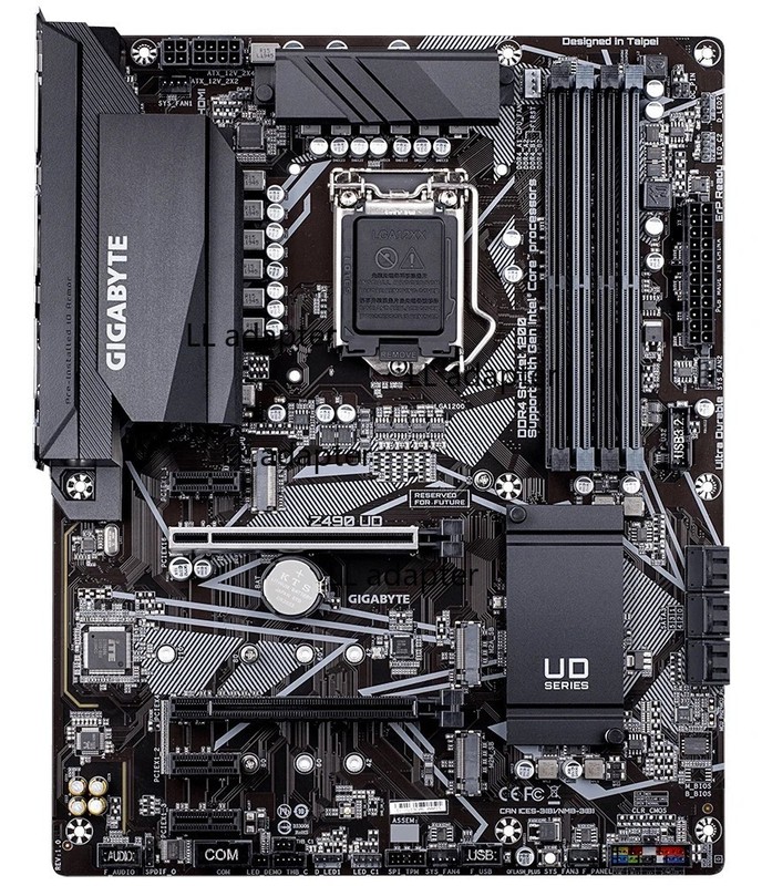 Gigabyte Ultra Durable Z490 UD LGA-1200 Comet Lake DDR4 ATX Desktop Motherboard