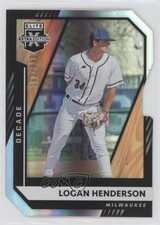 2021 Panini Elite Extra Edition Decade Die-Cut 162/203 Logan Henderson #116 fm0