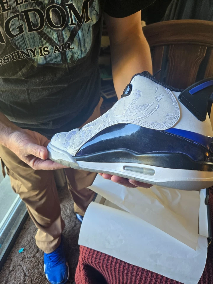 Air Jordan Dub Zero talla 12 blanco/concord-negro-blanco. Caja original Foto 4 de 4