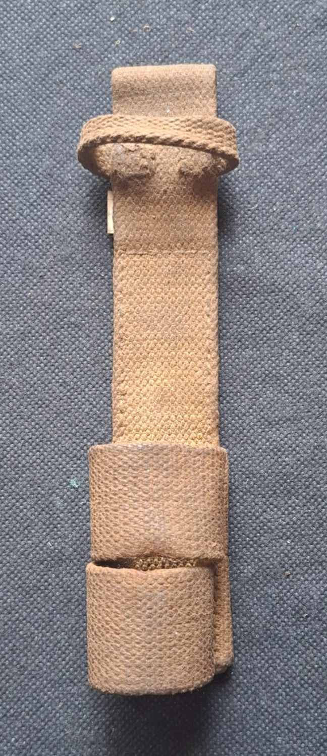 Bufferia tasca porta Baionetta Britannico Enfield, 1944 ww1 ORIGINALE