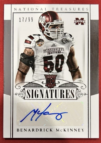 2015 NATIONAL TREASURES BENARDRICK MCKINNEY 17/99! 