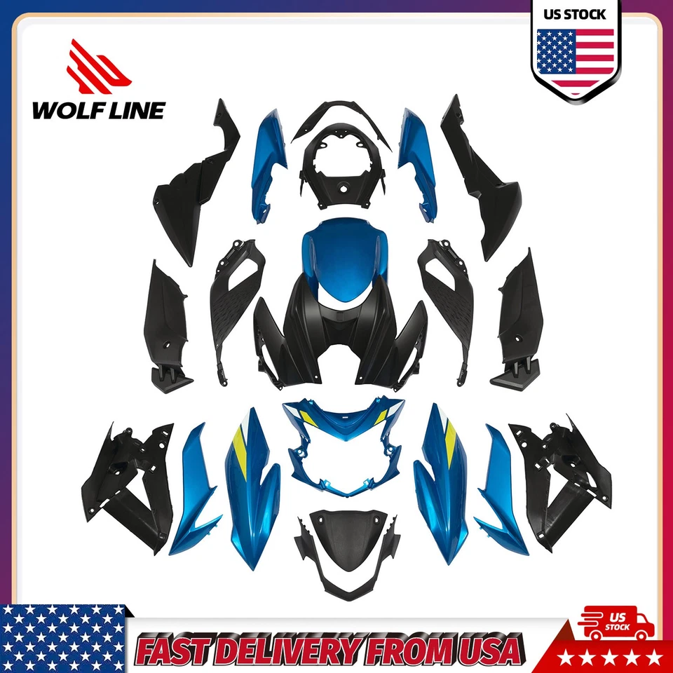 Fairing Kit Bodywork For SUZUKI GSXS750 Z 2017-2023 Injection Molding Cowl Panel — 第 3/4 张图片