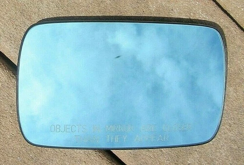 1996 OEM BMW 318iA Cabrio Passenger Side Rear View Mirror lens, Non Heated,