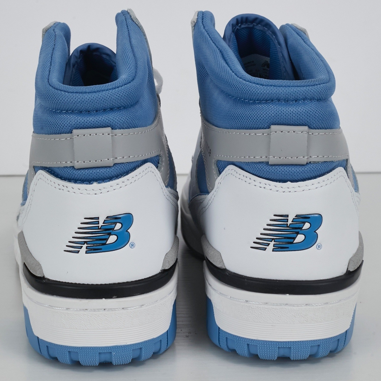 New Balance 650 High Top Sneakers White Light Blue Mens Size 10 D thumbnail 9