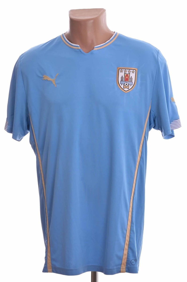 URUGUAY 2014/2015 HOME FOOTBALL SHIRT PUMA SIZE XL ADULT | eBay