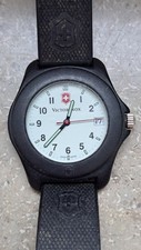 Victorinox Swiss Made Quartz Watch Ref. 4510 | Black Case | White Dial | New...