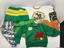 True Vintage 1970s Lot of Small Childrens Clothes Lot Mixed Sizes