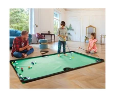 Golf Game -Combining Mini Pool Table & Golf - World’s Largest Putting Gree