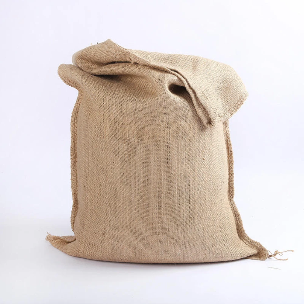 Burlap hessian jute sacks heavy duty garden storage sack race bags