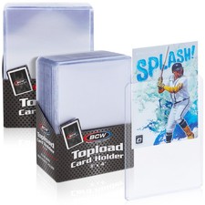 BCW 3x4 Topload Card Holder - Standard - 50ct | Rigid PVC Trading Clear 