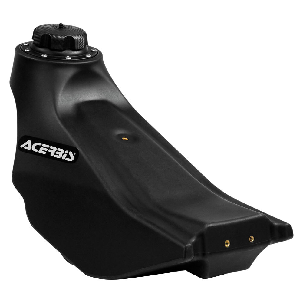 Yamaha ブラック タンク Acerbis Oversized Fuel Gas Tank 2.3 Gallon Black Fits YAMAHA