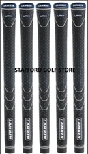 LAMKIN UTx+ Full Cord Golf Grips Standard+ .60R Grey/Blue Cap Soft Set of 5