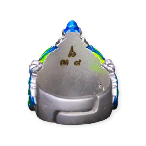 Thai amulet ring Phaya Krut Garuda Sapsuwan edition Size 62-64 Bring Wealth Luck - Picture 4 of 4
