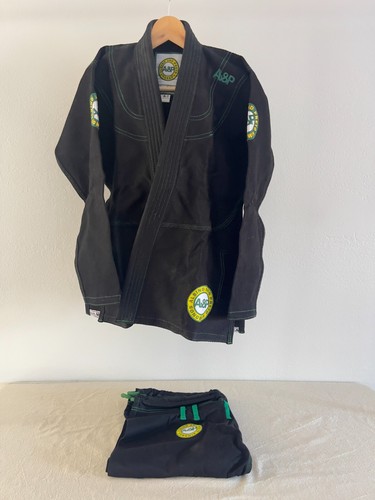 Albino & Preto Batch #1 Black Jiu Jitsu Gi Size A1 2012 1st Release OG BJJ VTG - Picture 2 of 14
